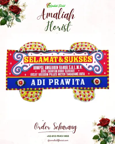 Karangan Bunga Ucapan Selamat di Pagerkasih